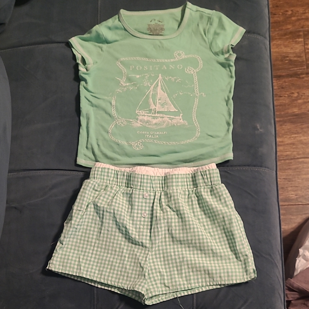 Art Class Green Kids Matching Set